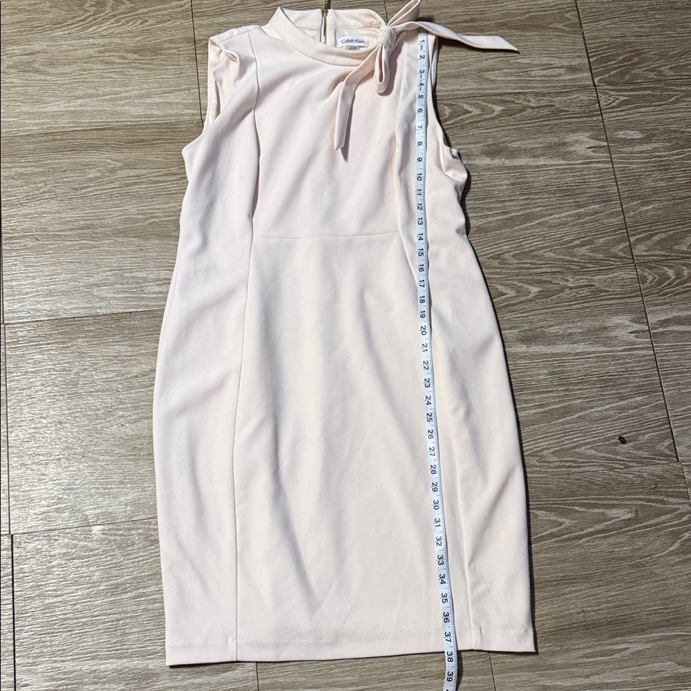 Calvin Klein Soft Pink Midi Dress